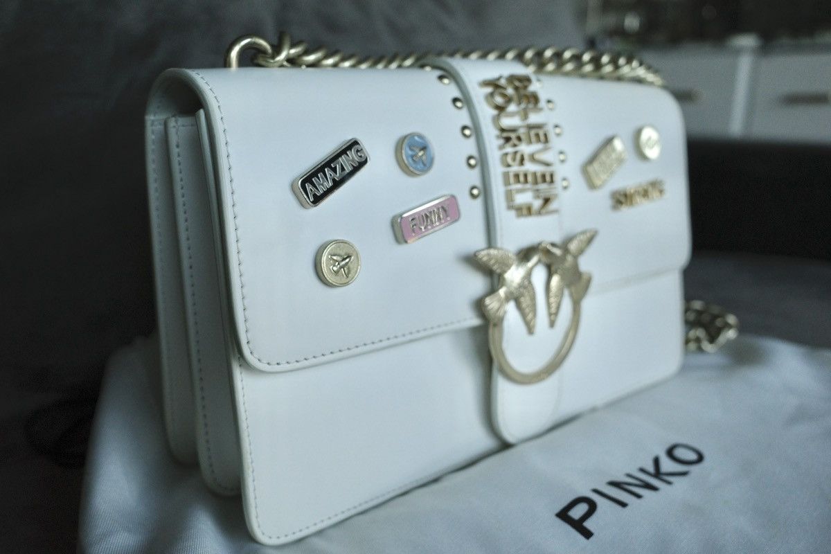Pinko White Pinko crossbody bag Size ONE SIZE - 2 Thumbnail