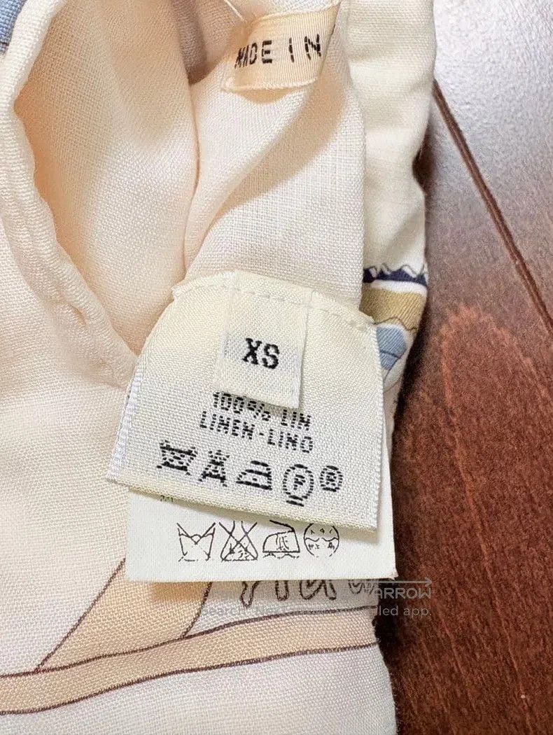 Hermes Hermes Linen reversible vest Size XS / US 0-2 / IT 36-38 - 7 Thumbnail