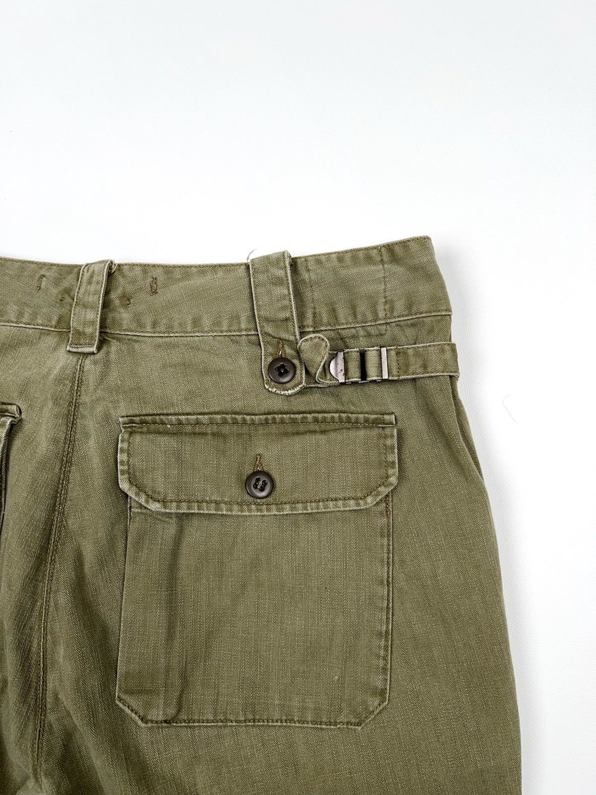Polo Ralph Lauren Polo Ralph Lauren Military Cargo Vintage Combat Pants Battle Size US 33 - 20 Thumbnail