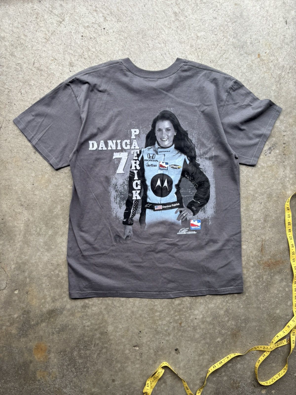 NASCAR Vintage Danica Patrick t shirt Size US L / EU 52-54 / 3 - 1 Thumbnail
