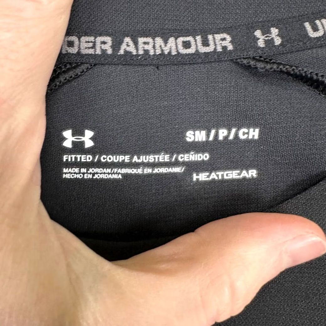 Under Armour Under Armour Project Rock Pullover Shirt Men Small Black 3/4 Sleeve Athletic Fitted Crewneck Logo Size US S / EU 44-46 / 1 - 4 Thumbnail