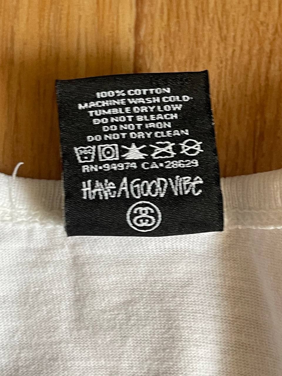 Japanese Brand × Stussy Stussy Tour Big Logo Tank Top Shirt Size US M / EU 48-50 / 2 - 5 Thumbnail