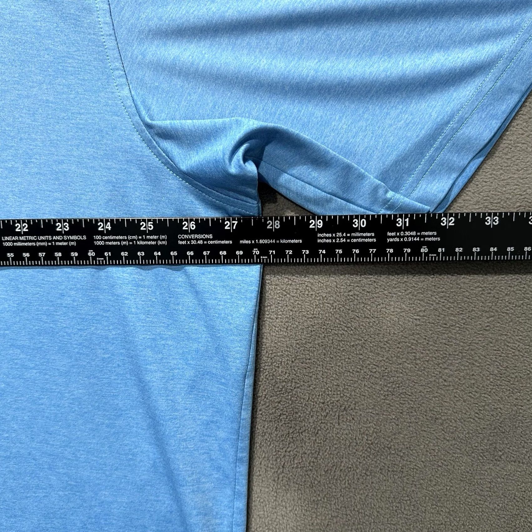 Peter Millar Peter Millar Summer Comfort Shirt Men 2XL Heathered Blue Golf Polo Stretch EUC Size US XXL / EU 58 / 5 - 7 Thumbnail