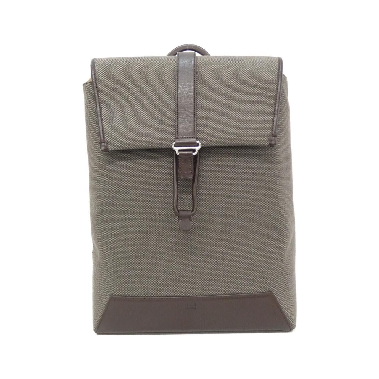 Other Dunhill Dunhill Canvas Leather Backpack Leather Backpack 24R3115HU236 DUTY FREE for USA Size ONE SIZE - 1 Thumbnail
