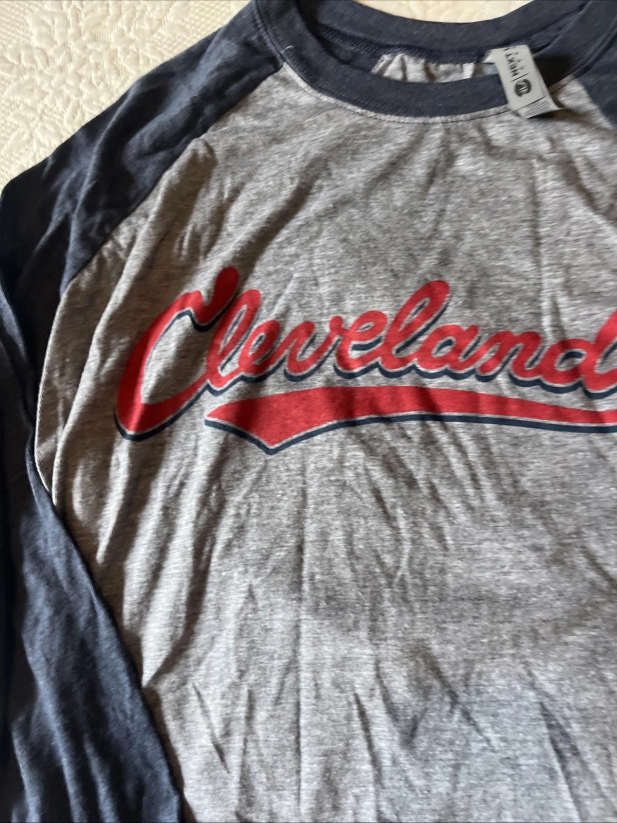 Next Level Apparel Cleveland Guardians Next Level Apparel Sweatshirt Size ONE SIZE - 2 Thumbnail