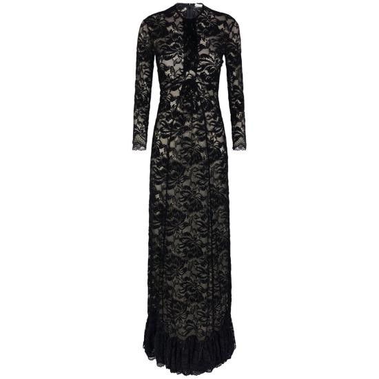 Paco Rabanne PACO RABANNE Women Dresses 24AJR0851 PA0170 P001 BLACK Size XS / US 0-2 / IT 36-38 - 1 Thumbnail