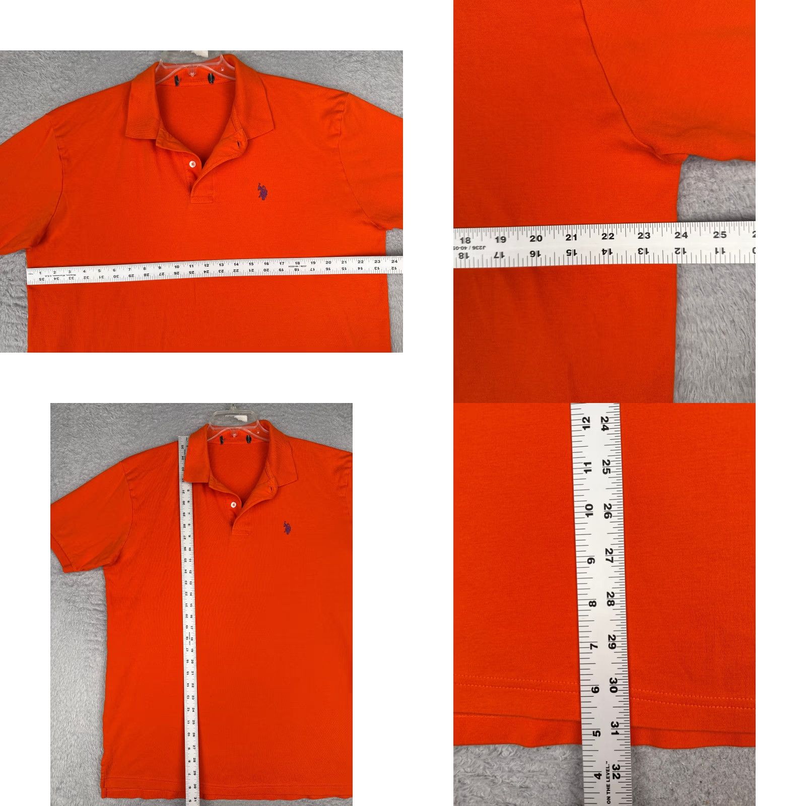 Ralph Lauren Polo Ralph Lauren Shirt Men Extra Large Orange 100% Pima Cotton Golfer Size US XL / EU 56 / 4 - 8 Thumbnail