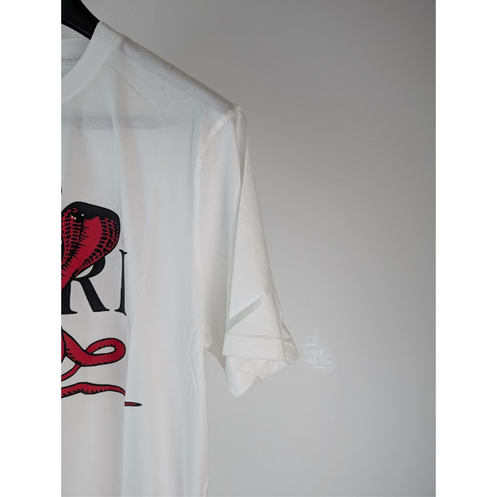 Amiri o1rshd1 Poison Snake Graphic Print T-Shirt in White / Red Size US L / EU 52-54 / 3 - 5 Thumbnail