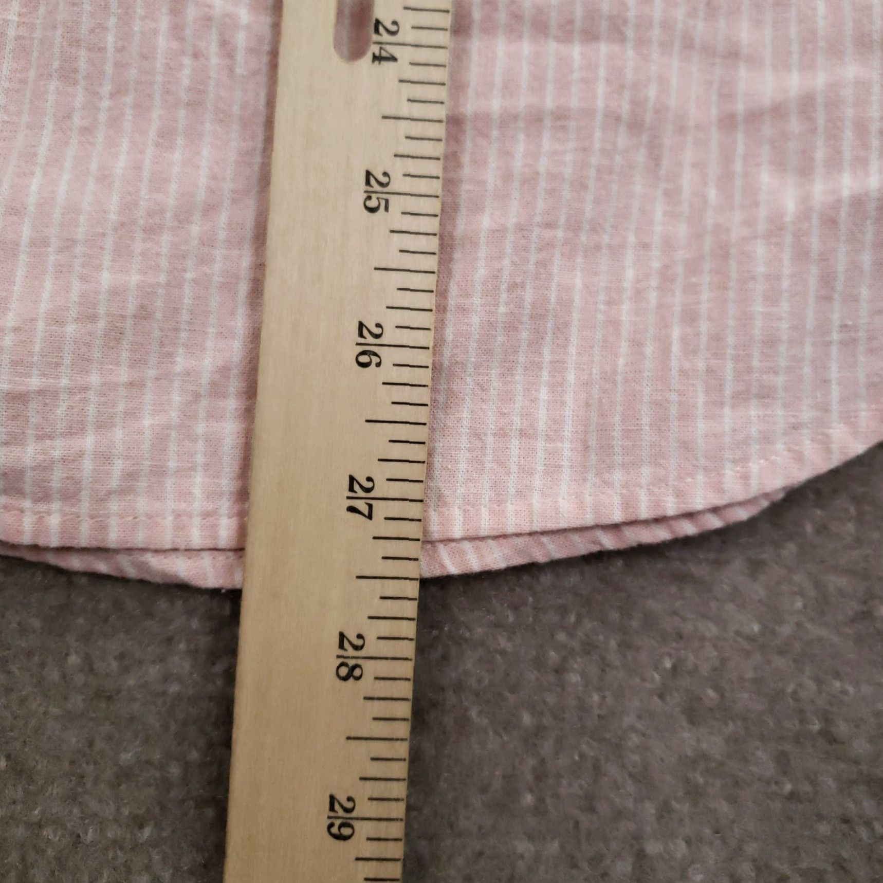 Barbour VINTAGE Barbour Beachfront Shirt Womens Size 6 Pink White Striped Button Up Roll Tab Size M / US 6-8 / IT 42-44 - 4 Thumbnail