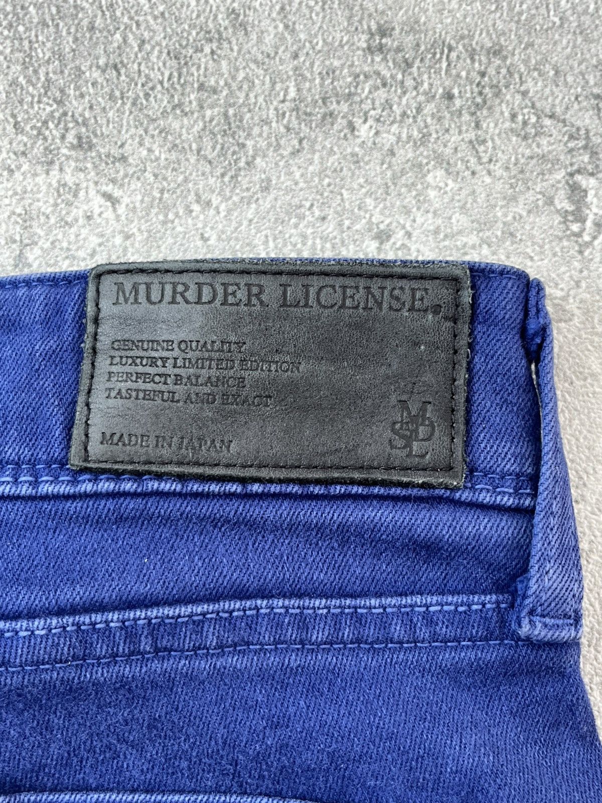 Japanese Brand × Murder License Murder License Blue Pants Size 30" / US 8 / IT 44 - 8 Thumbnail