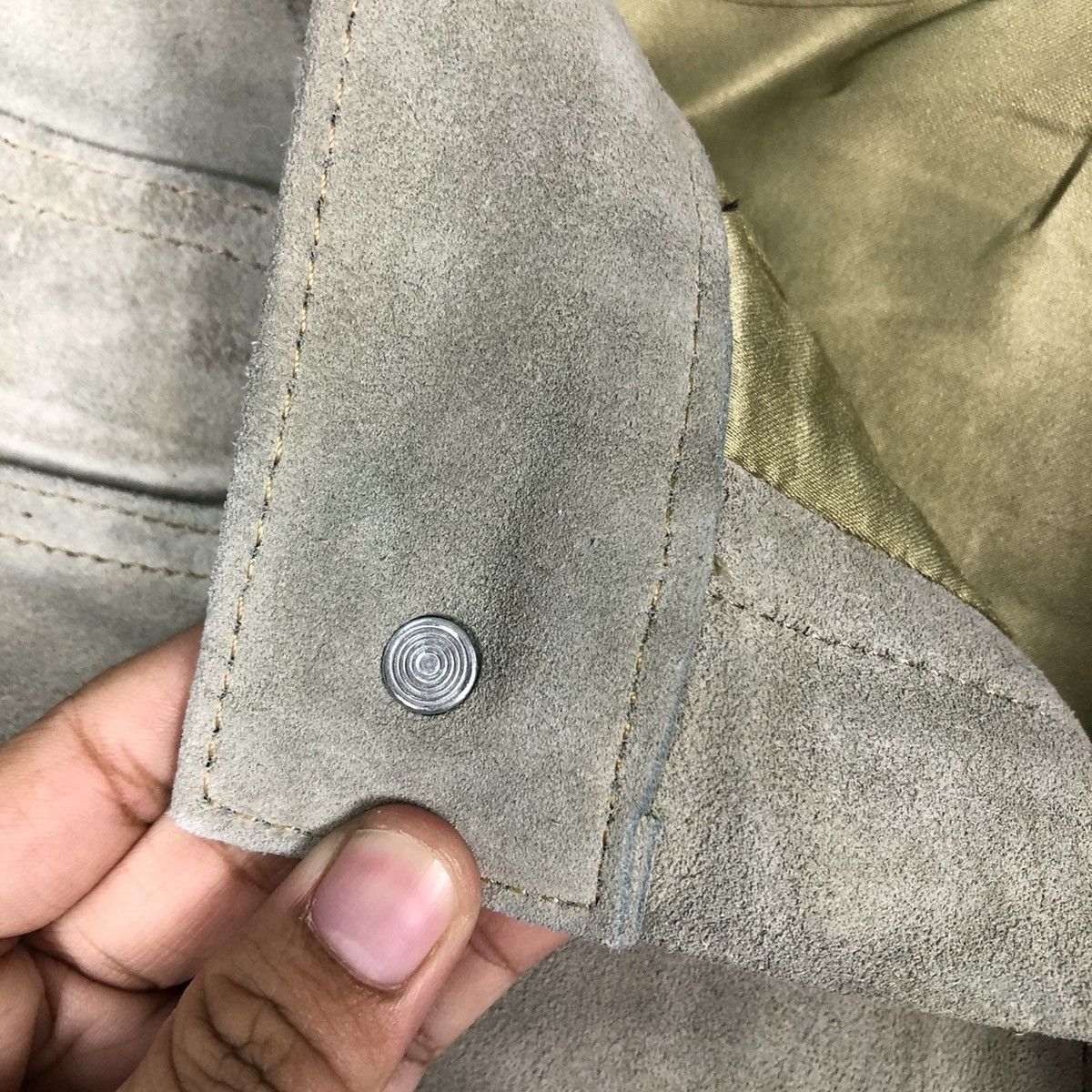 Genuine Leather 🔥Vintage Genuine Leather Cow Skin Biker Pants BBH Pants Size US 30 / EU 46 - 13 Thumbnail