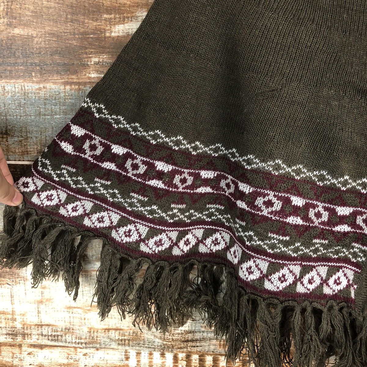 Homespun Knitwear DL Mighan Brown Cloaks Knitwear #C733 Size US M / EU 48-50 / 2 - 9 Thumbnail