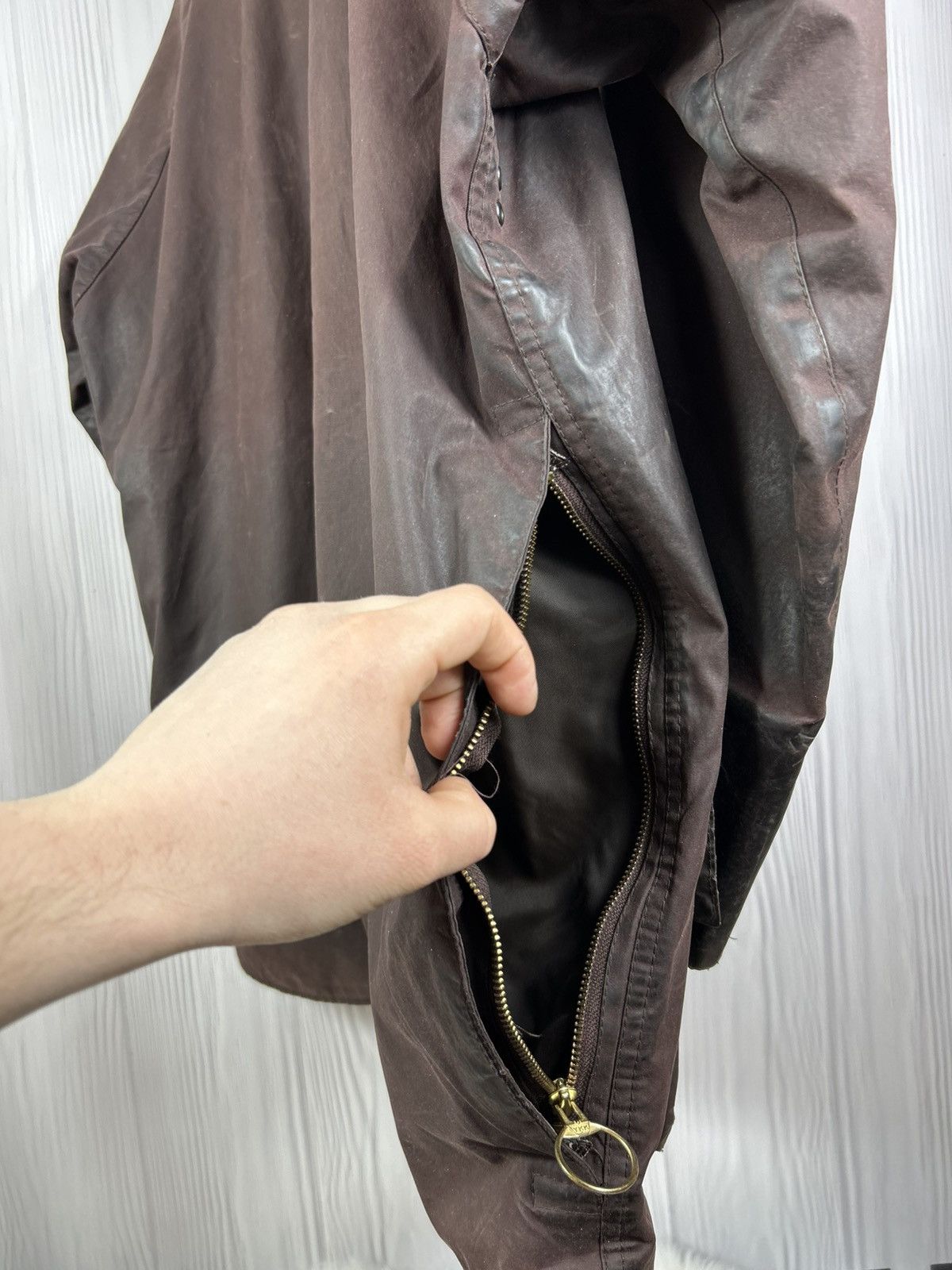 Barbour Vintage Barbour Beaufort A190 Waxed Jacket England Size C42 Size US L / EU 52-54 / 3 - 17 Thumbnail