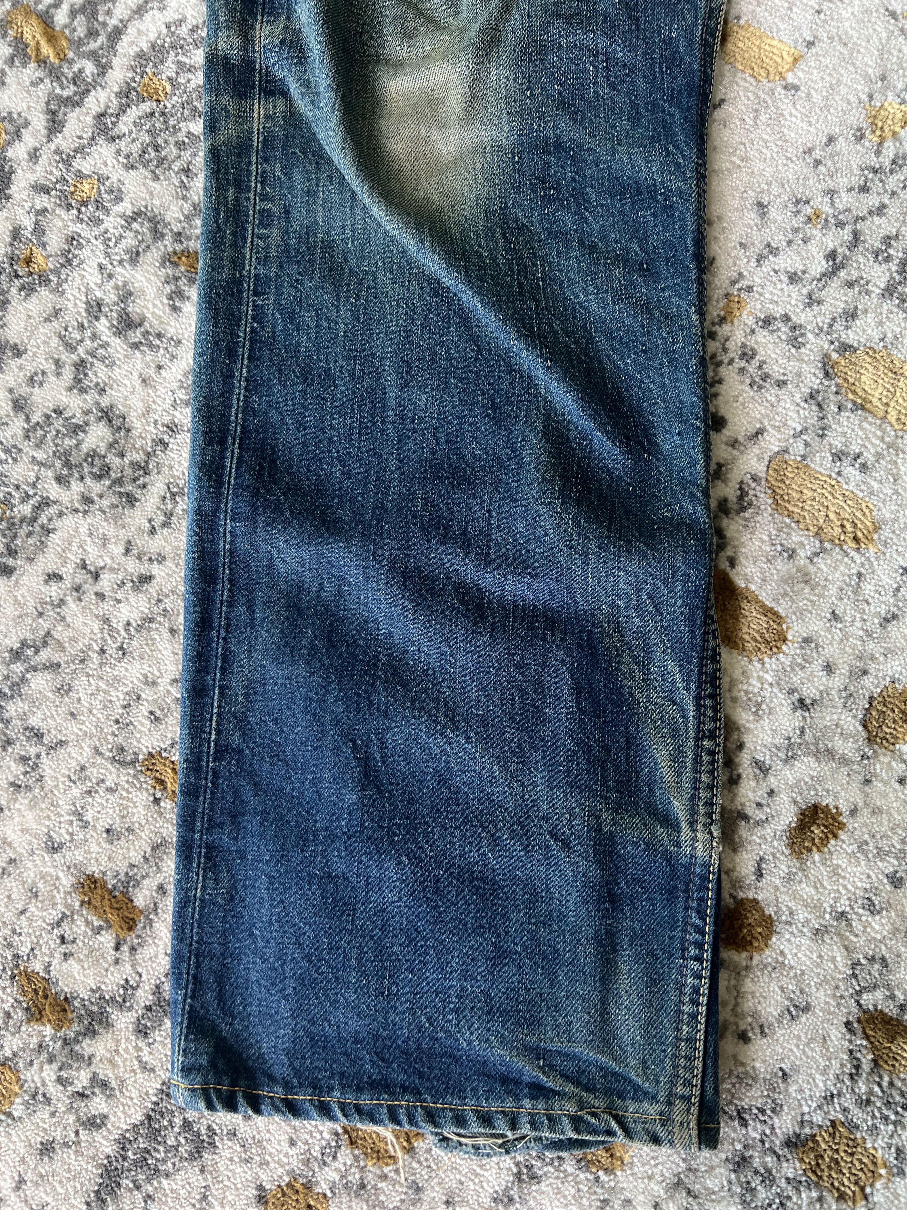 Lee × Vintage Lee 2101 reproduction model World War II model denim Size 35" - 2 Thumbnail
