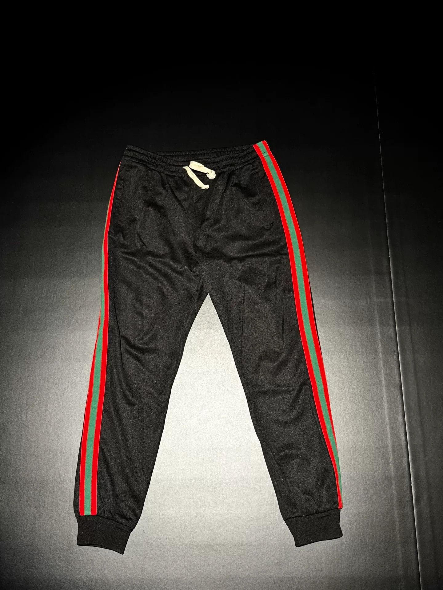 Gucci Gucci Classic Red Green Stripe Sweatpants Size US 30 / EU 46 - 1 Thumbnail