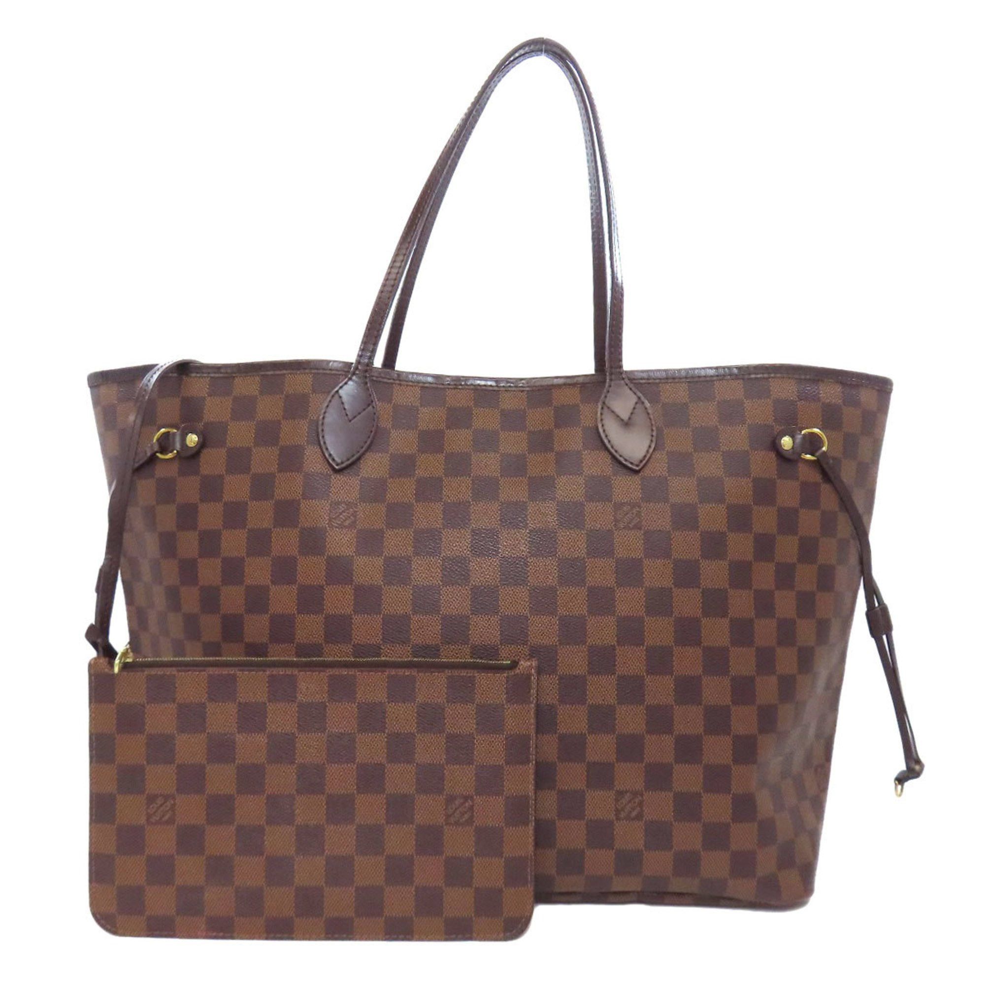 Louis Vuitton N41357 Neverfull Gm Tote Bag Damier Canvas Women's Louis Vuitton