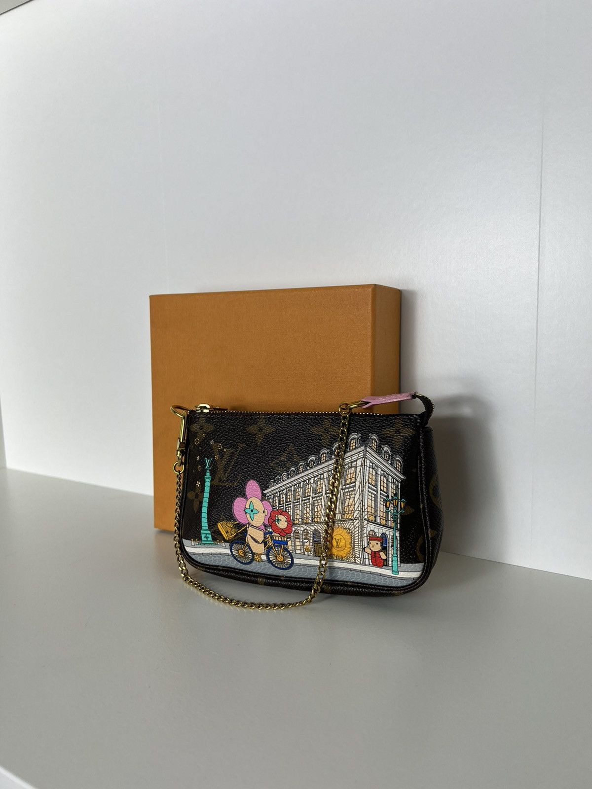 Louis Vuitton Louis Vuitton Vivienne Mini Monogram Pochette Size ONE SIZE - 3 Thumbnail