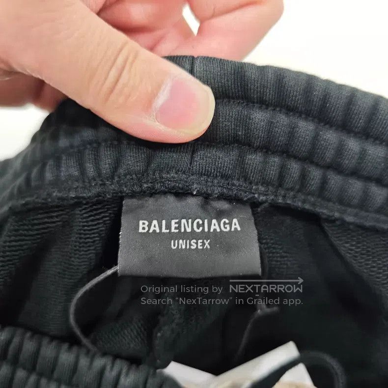Balenciaga Balenciaga size XXS Distressed Double Ring Sport Pants Size US 27 - 7 Thumbnail