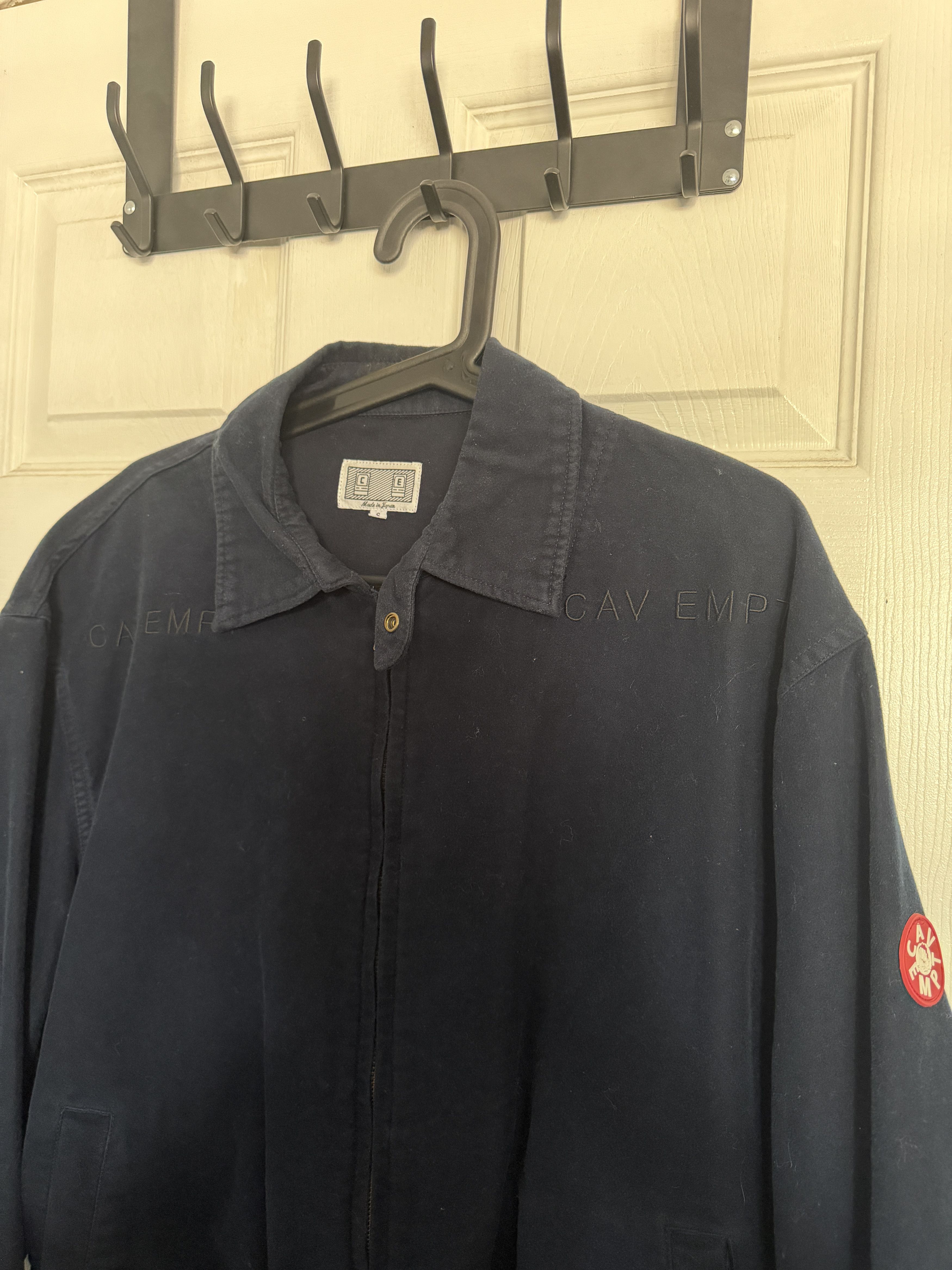 Cav Empt Moleskin Zip Jacket | Grailed