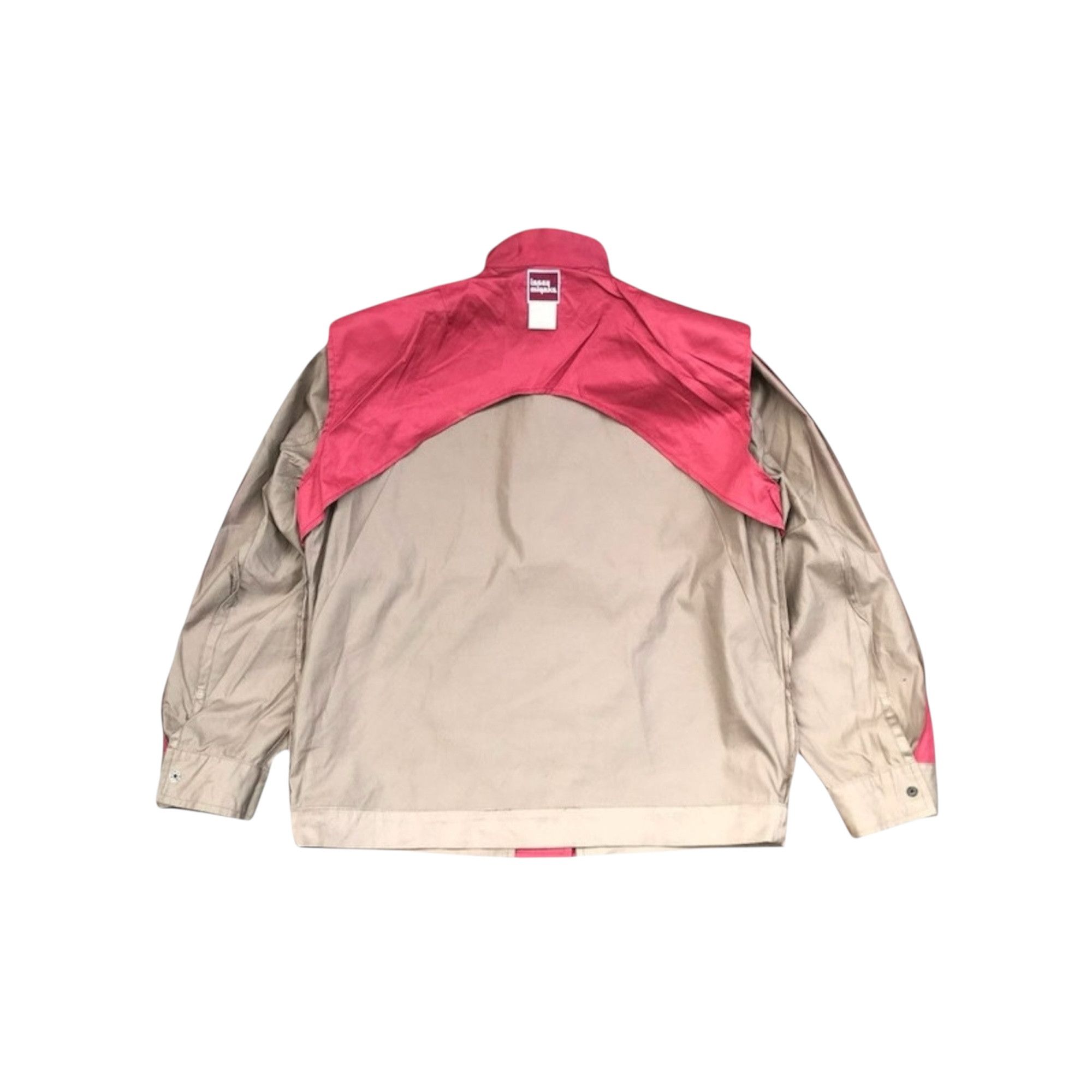 Issey Miyake Vintage 80s Issey Miyake Pleated Sateen Bomber Jacket Size US M / EU 48-50 / 2 - 5 Thumbnail