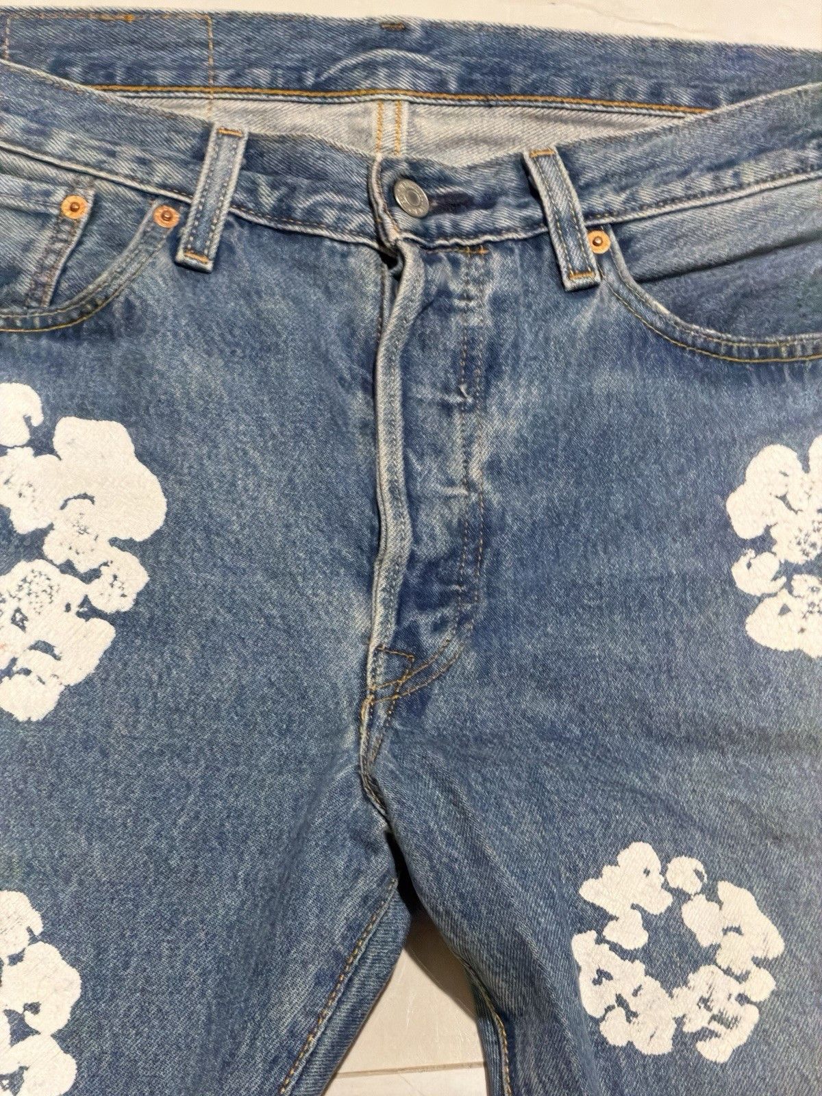 DENIM TEARS Jeans Size US 33 - 3 Thumbnail