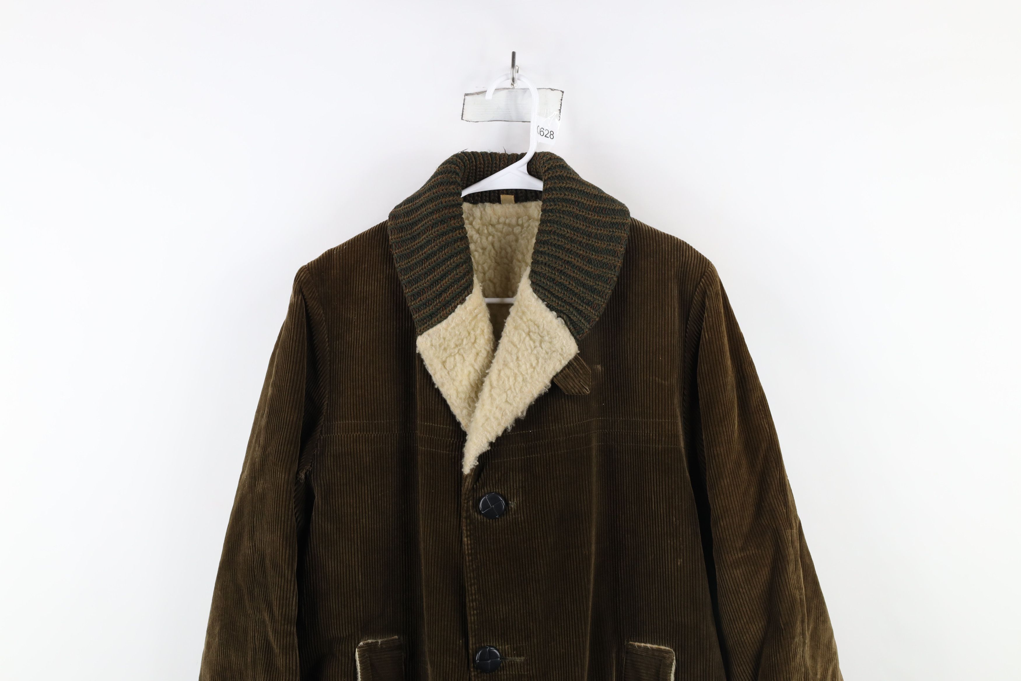 Vintage Vintage 60s 70s Streetwear Blanket Lined Corduroy Jacket USA Size US L / EU 52-54 / 3 - 2 Thumbnail