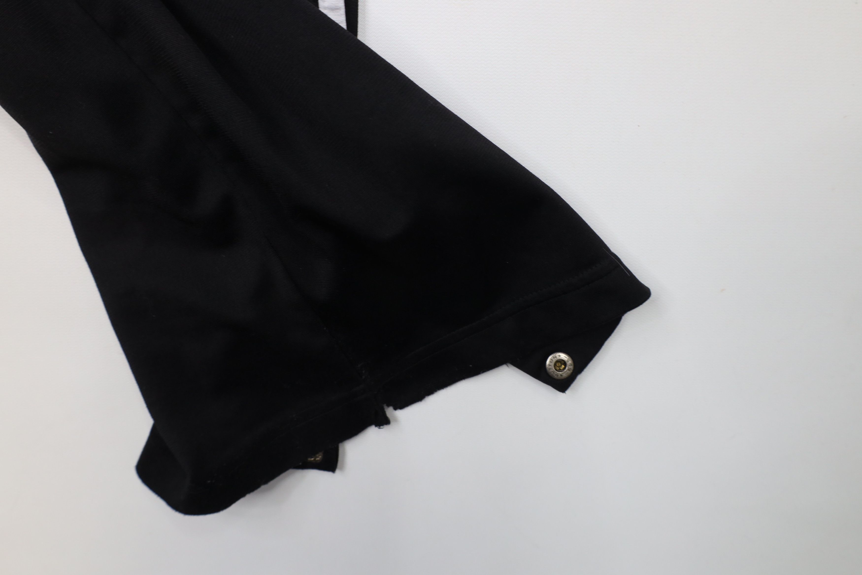 Adidas × Vintage Vintage Y2K 2000 Adidas Wide Leg Tearaway Pants Black Size US 38 / EU 54 - 8 Thumbnail