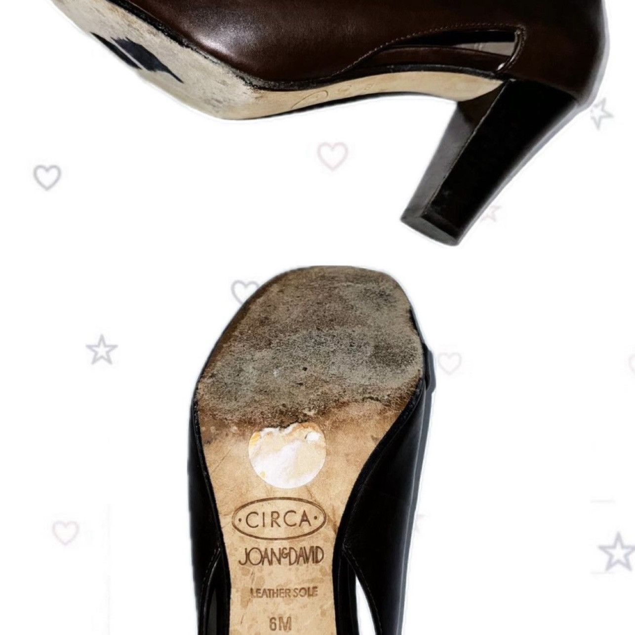 Other Womens Dark Brown Peep-Toe High Heels Office Siren Size 6 Size US 6 / IT 36 - 7 Thumbnail