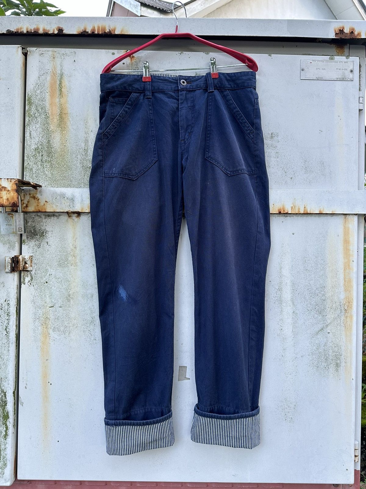 Vintage 👹Vintage Sun Faded G-Smith Fatigue Pants Size US 31 - 3 Thumbnail