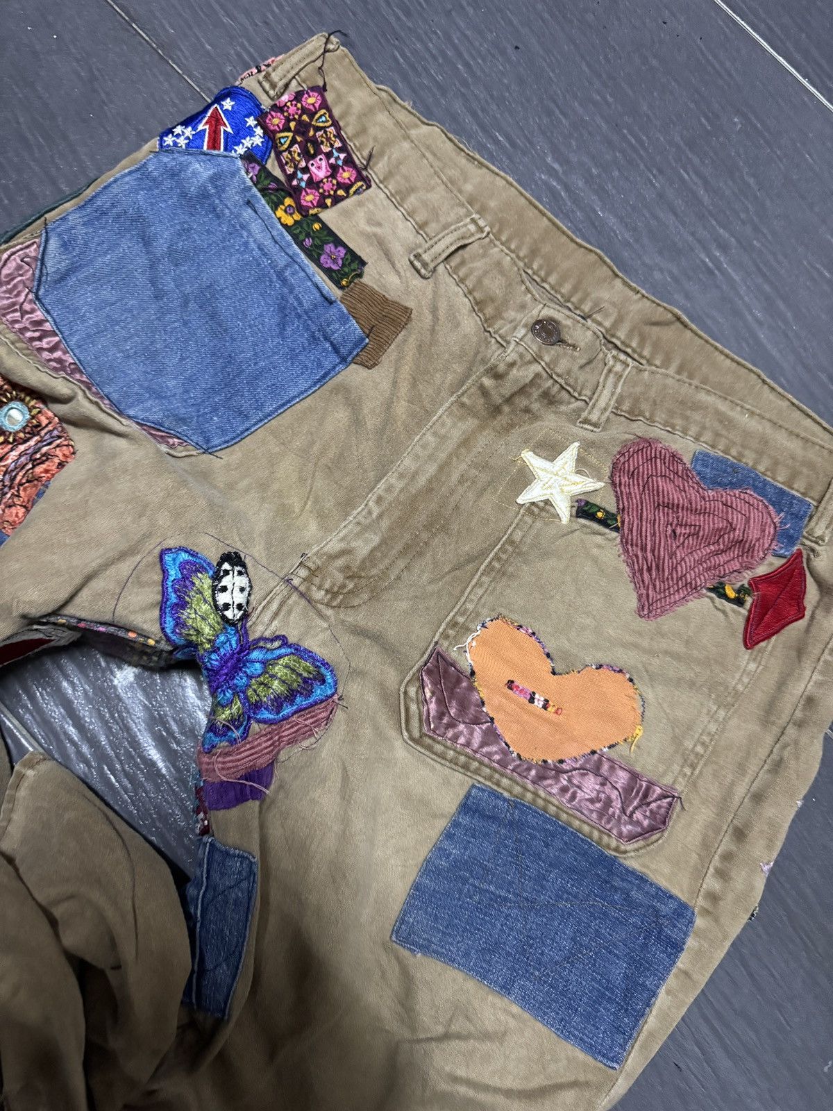 Levi's VINTAGE 70’S CUSTOM HIPPIES LEVIS JEANS Size US 36 / EU 52 - 5 Thumbnail
