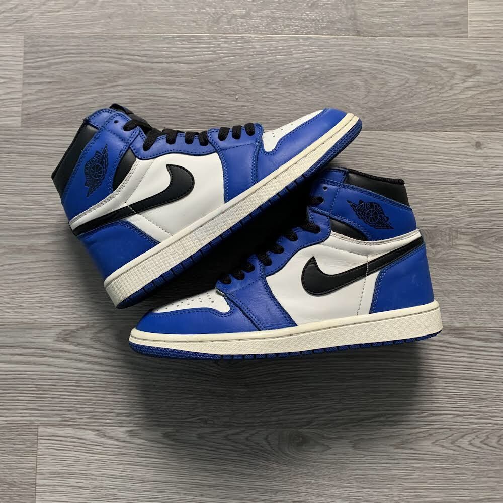 retro high blue jordans