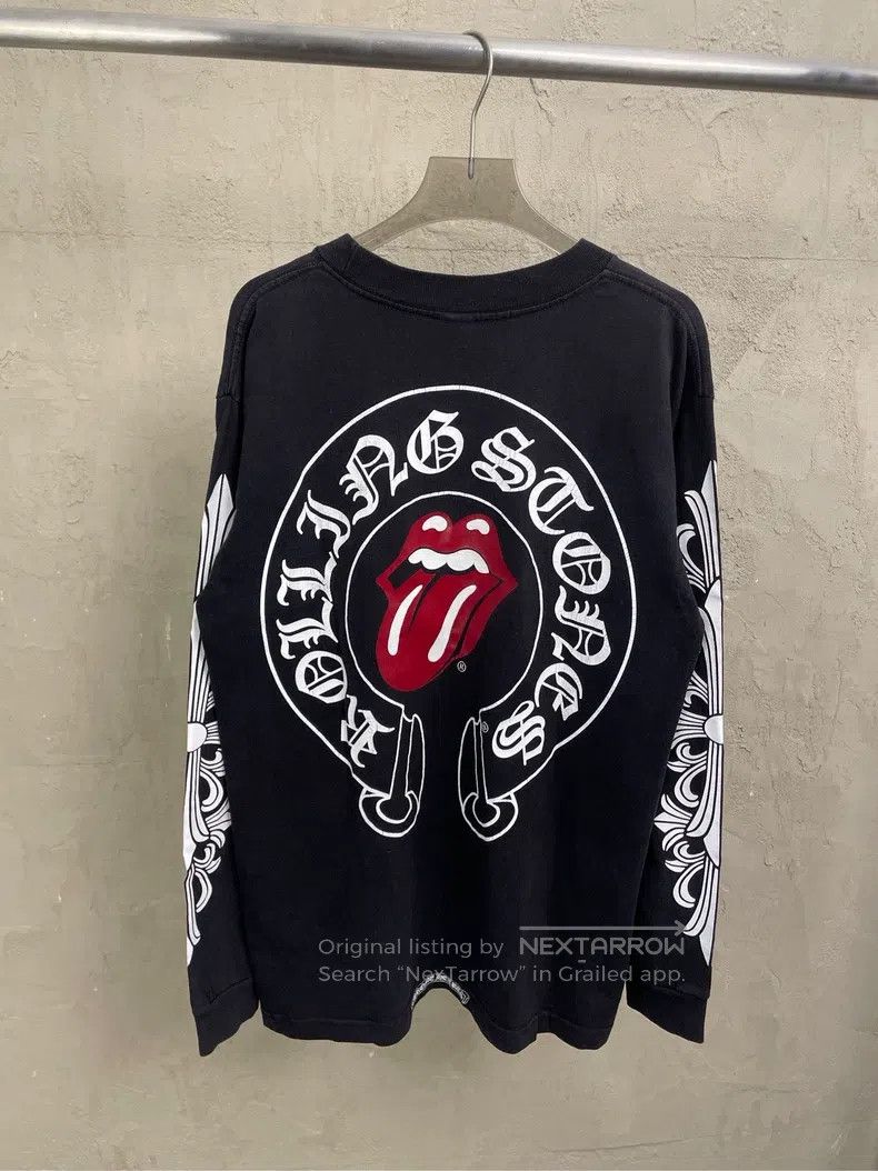 Chrome Hearts CHROME HEARTS Size M Black Rolling Stone Joint Lip Big Hors Size US M / EU 48-50 / 2 - 6 Thumbnail