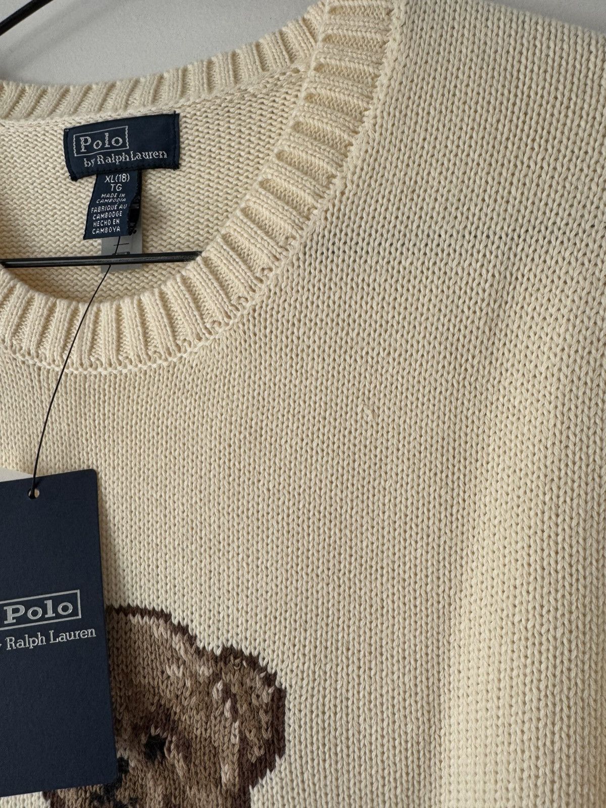 Ralph Lauren Ralph Lauren bear white jumper Size S / US 4 / IT 40 - 6 Thumbnail