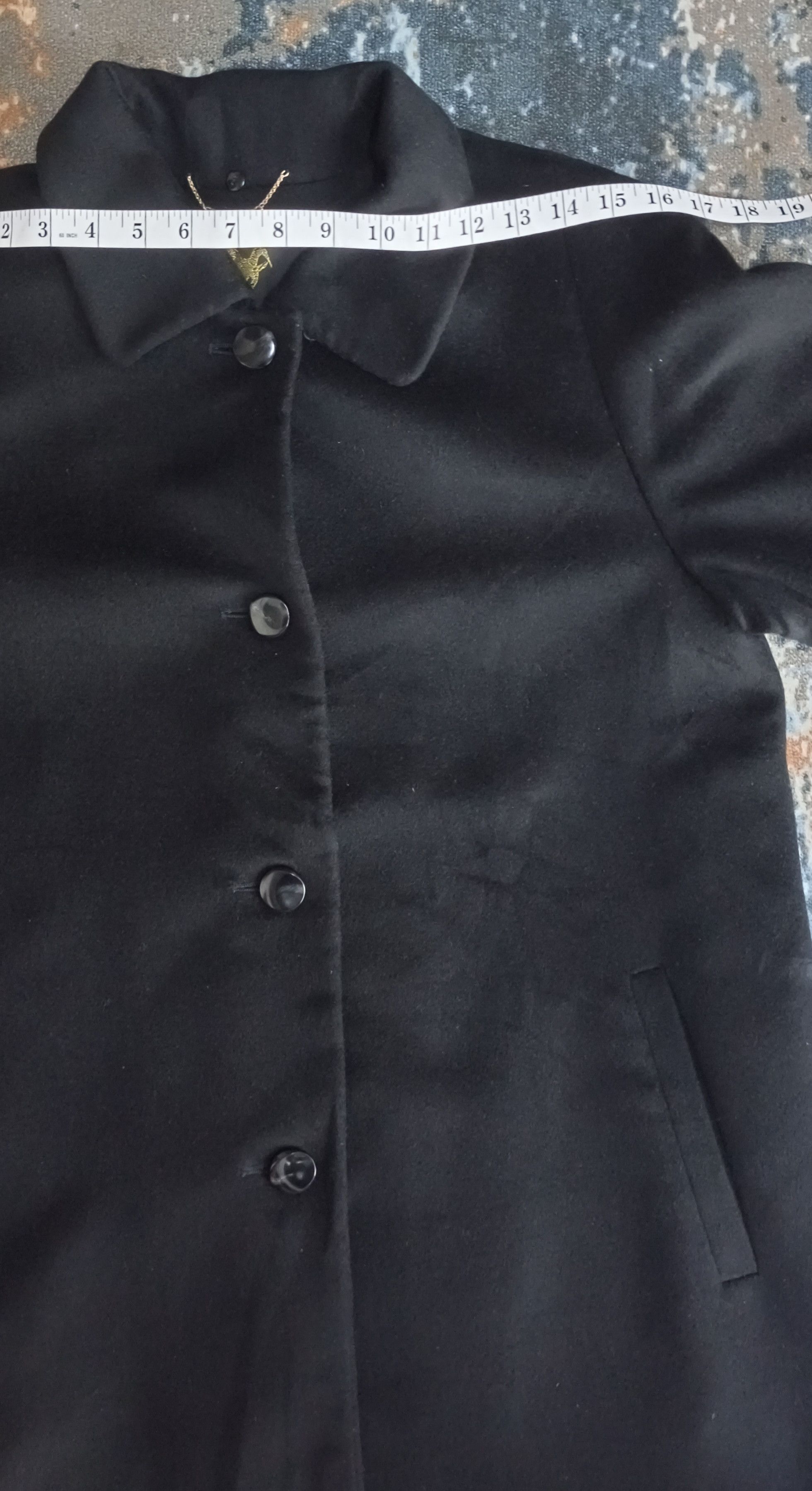 Japanese Brand Vintage 🔥 Cashmere Sagaj Mink Trench Coat Wool Jacket Size US L / EU 52-54 / 3 - 11 Thumbnail
