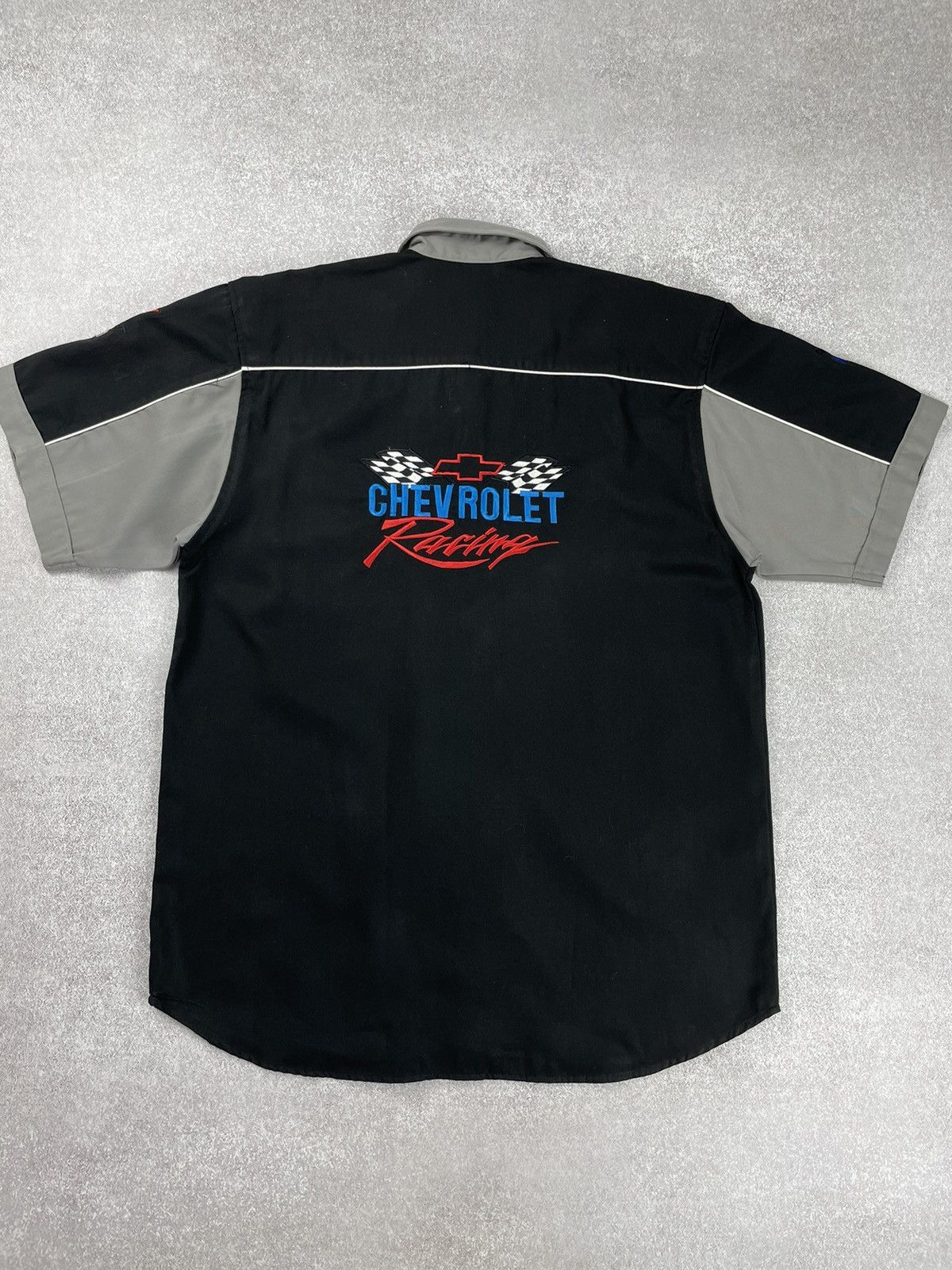 Vintage Chevrolet Vintage Racing Nascar Shirt Size US XL / EU 56 / 4 - 9 Thumbnail