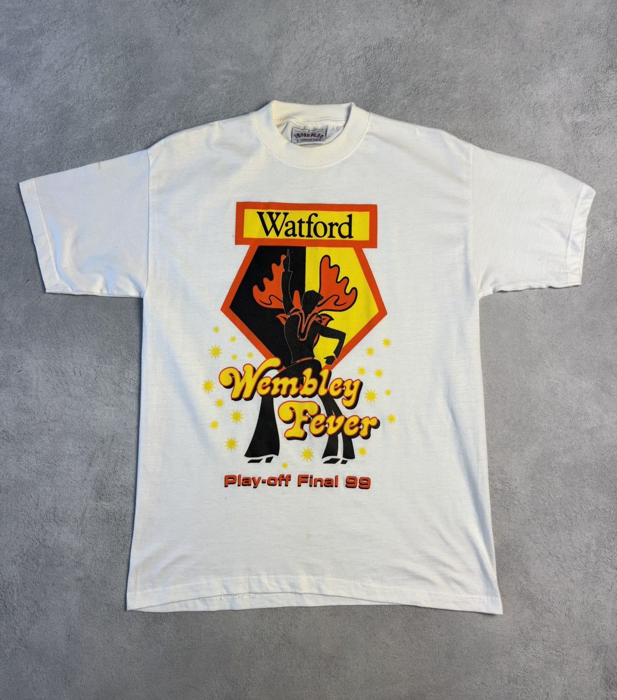 Vintage Vintage Watford Wembley Fever Play-off Final 1999 T-Shirt Size US S / EU 44-46 / 1 - 1 Thumbnail