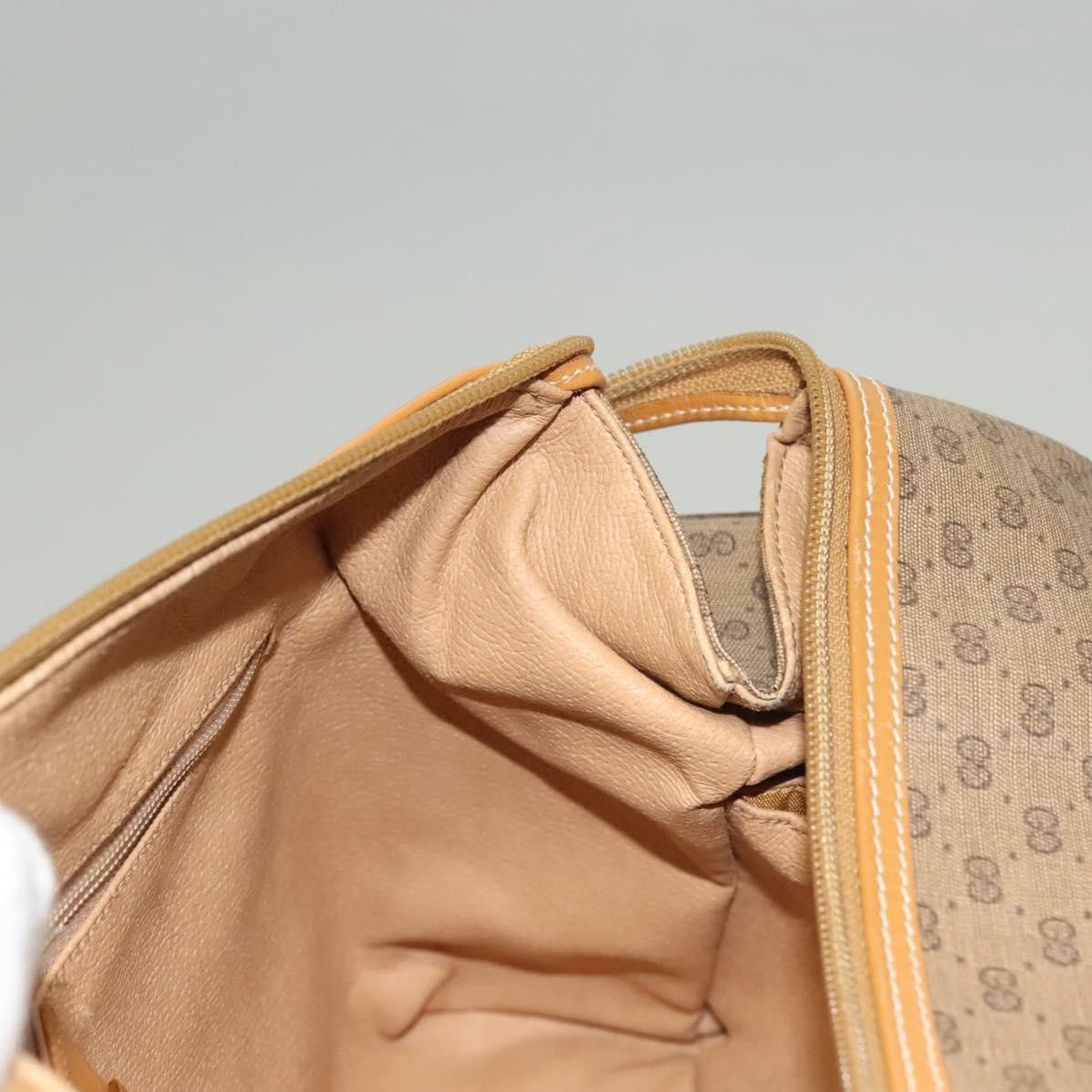 Gucci GUCCI Micro GG Supreme Hand Bag Pvc Beige Gold 000 58 000 58 Size ONE SIZE - 18 Thumbnail