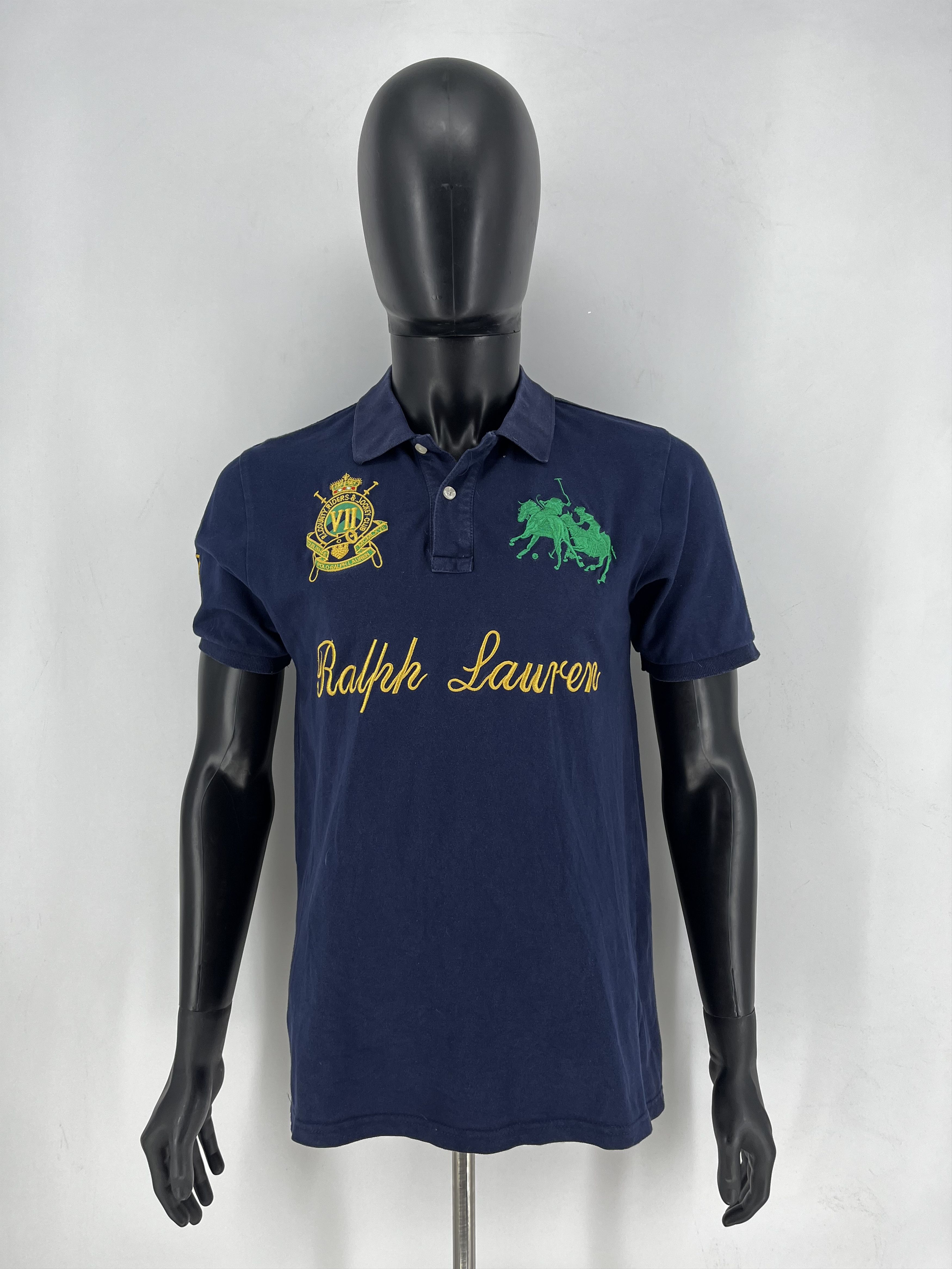Polo Ralph Lauren Vintage Polo By Ralph Lauren Chief Keef Custom Fit Polo Size US L / EU 52-54 / 3 - 2 Thumbnail
