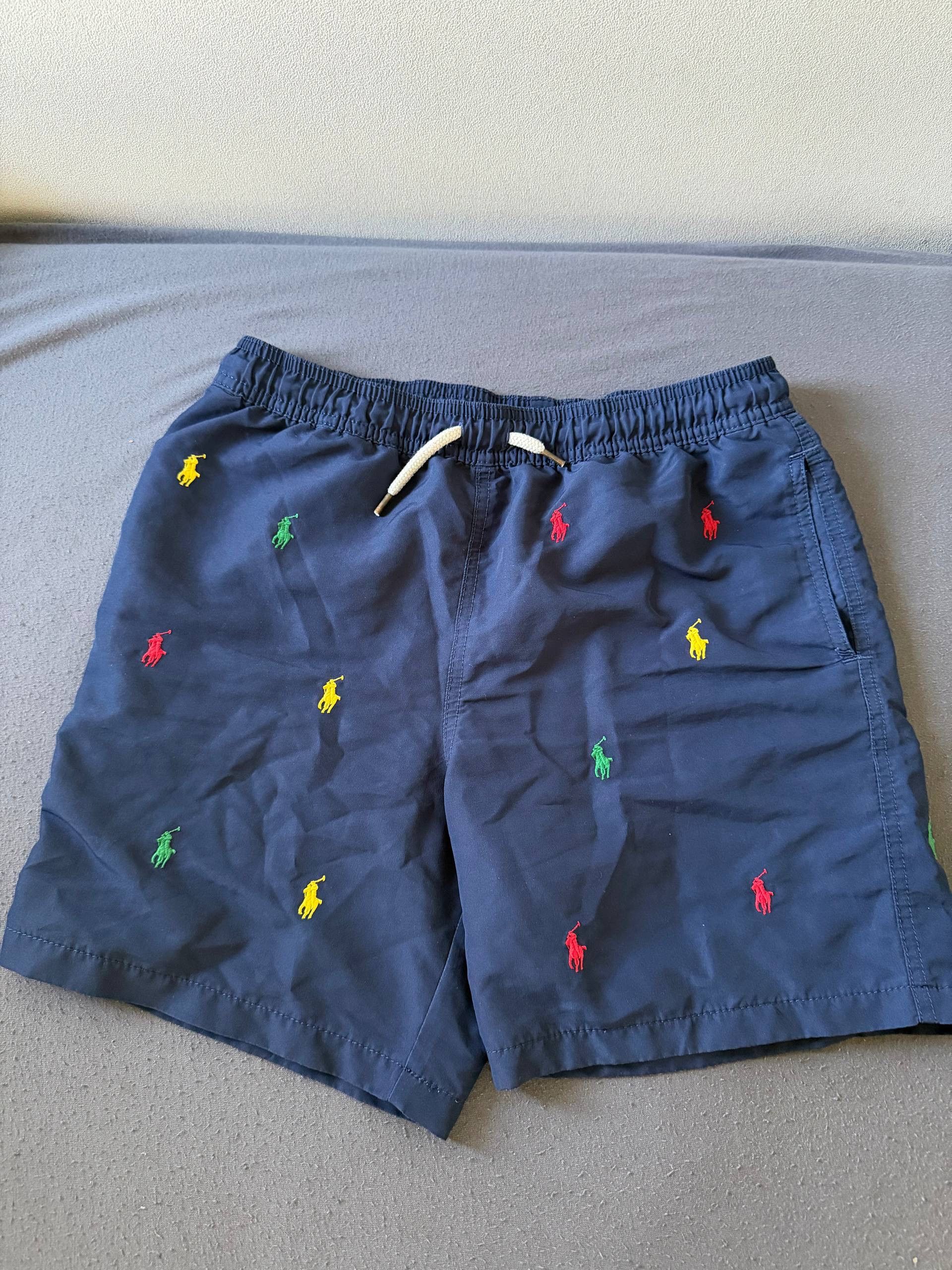 Polo Ralph Lauren Vintage Polo Ralph Lauren RRL Monogram Pony Shorts Y2K Rare Size US 32 / EU 48 - 1 Thumbnail