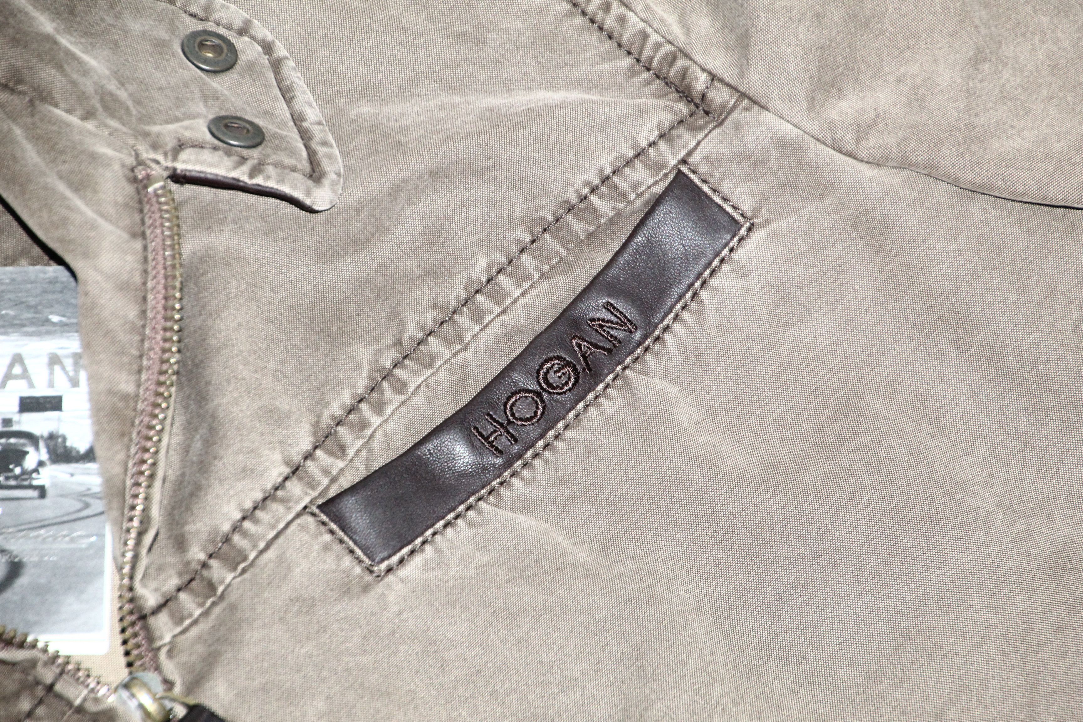 Hogan RARE💥Hogan x Jack Kerouac Project Canvas Casual Jacket Size US M / EU 48-50 / 2 - 6 Thumbnail