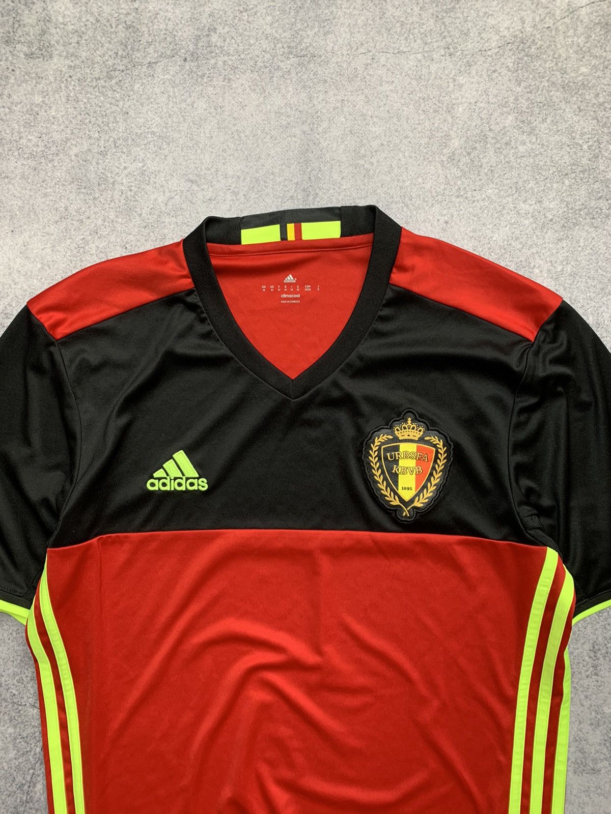 Adidas Adidas Belgium 2016-17 Home Football Soccer Y2K Jersey Size US M / EU 48-50 / 2 - 4 Thumbnail