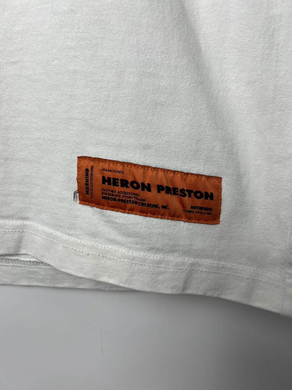 Designer Y2k sk8 streetwear Heron Preston oversized T-shirt Size US M / EU 48-50 / 2 - 2 Thumbnail