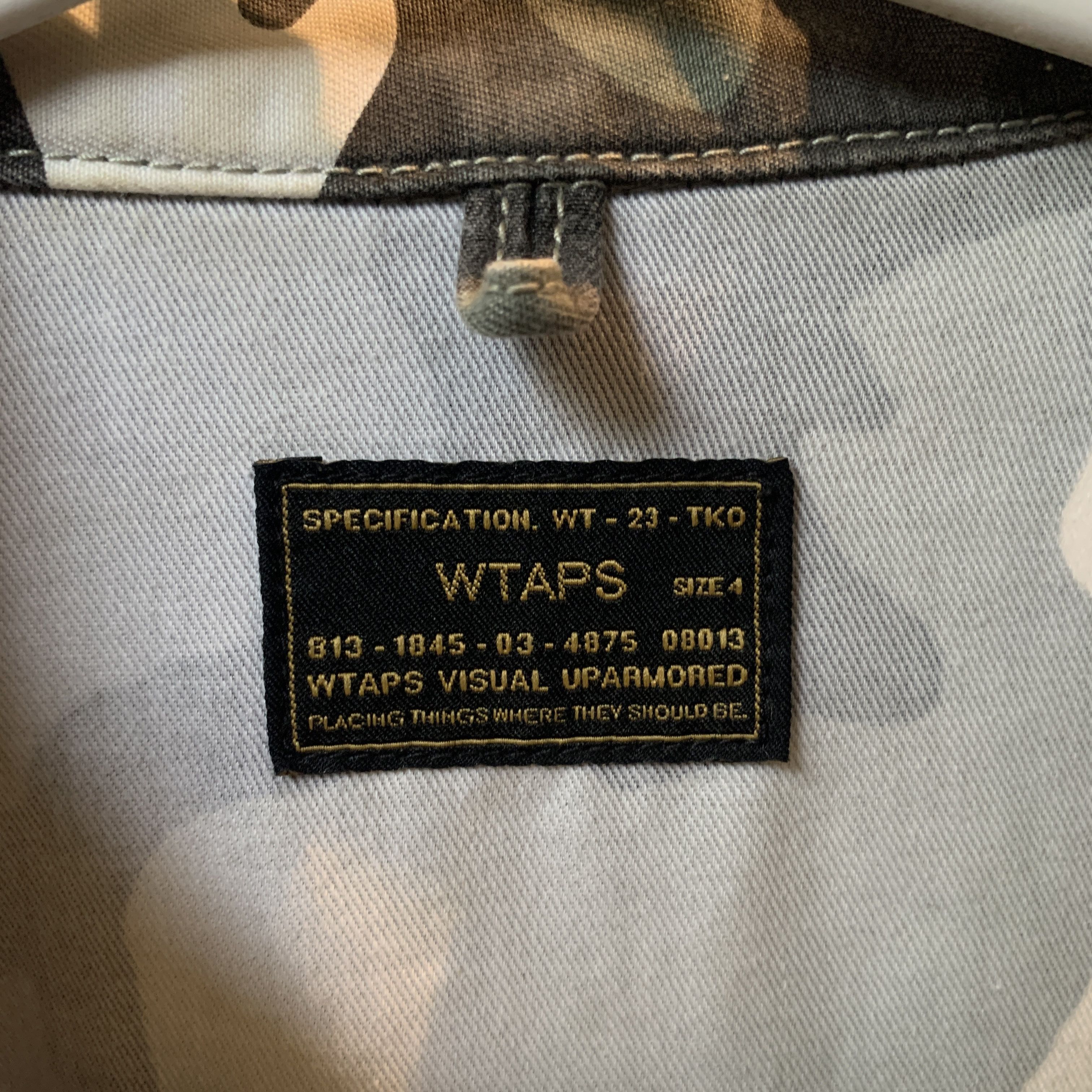 Wtaps Wtaps jungle ls 02 shirt twill urban camo Size US XL / EU 56 / 4 - 3 Thumbnail