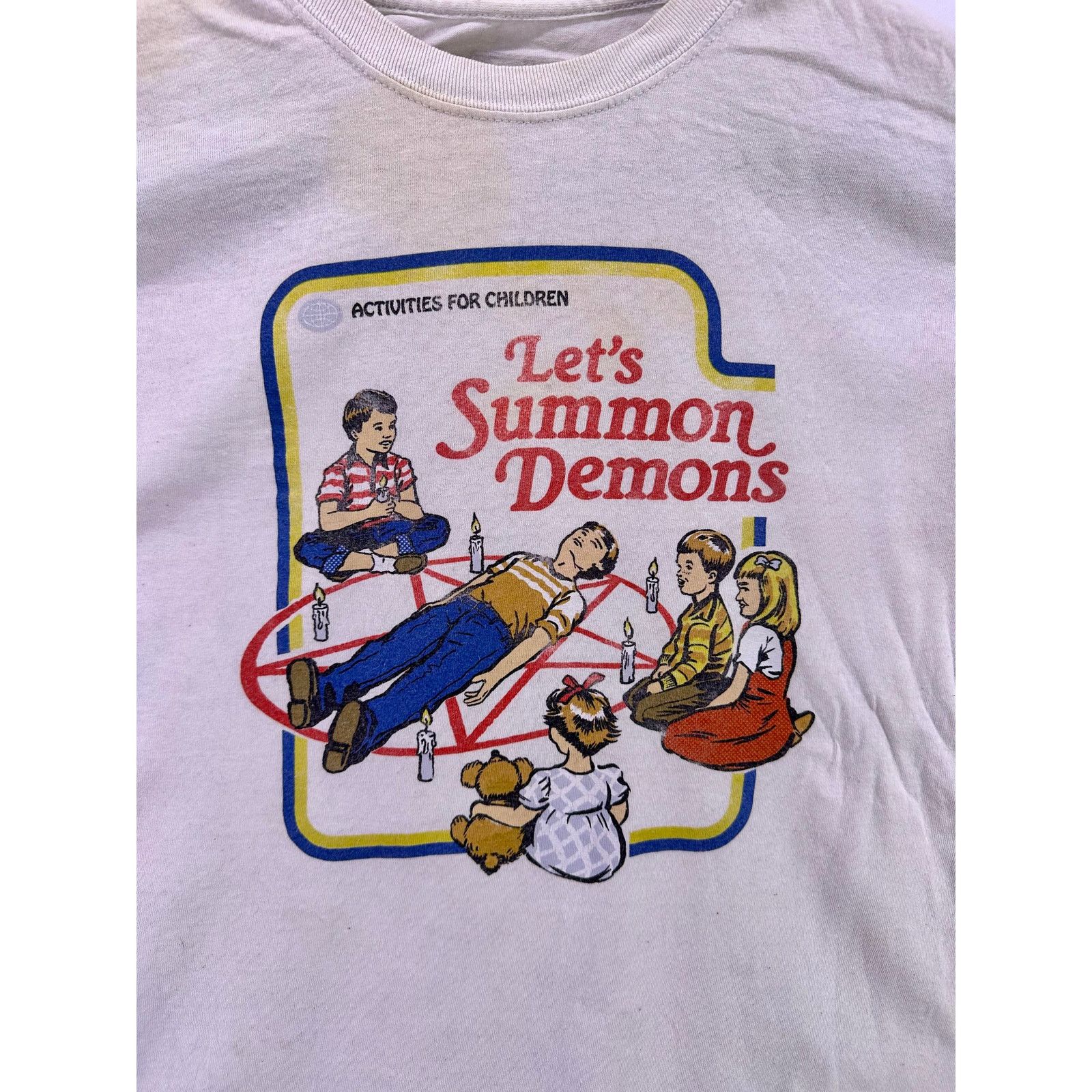 & Other Stories Steven Rhodes Lets Summon Demons Big Print Tshirt Size M Size US M / EU 48-50 / 2 - 5 Thumbnail