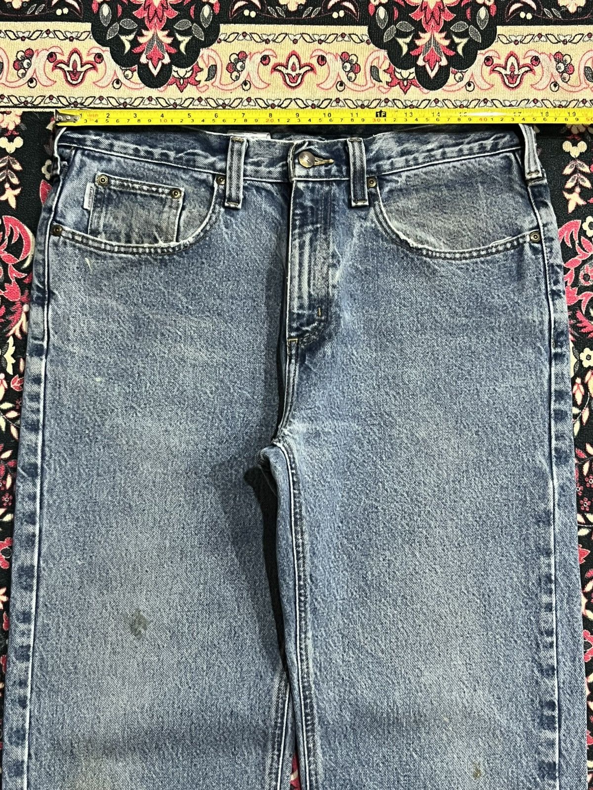 Carhartt Vintage Carhartt Classic Light Blue Relaxed Fit Jeans Size US 34 / EU 50 - 14 Thumbnail