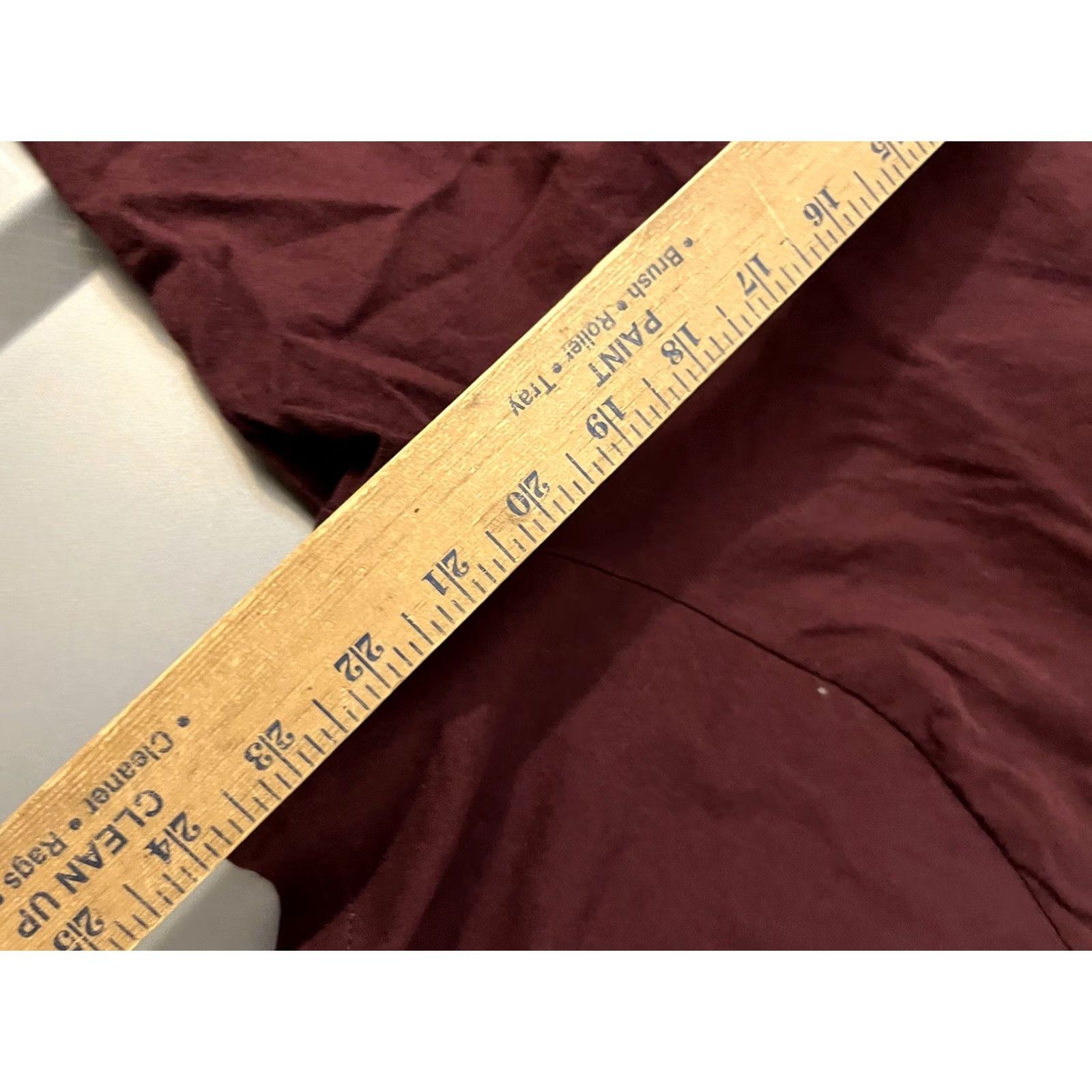 Old Navy Old Navy Shirt Mens Size XL Maroon Crew Neck Soft Wash Knit Size US XL / EU 56 / 4 - 5 Thumbnail