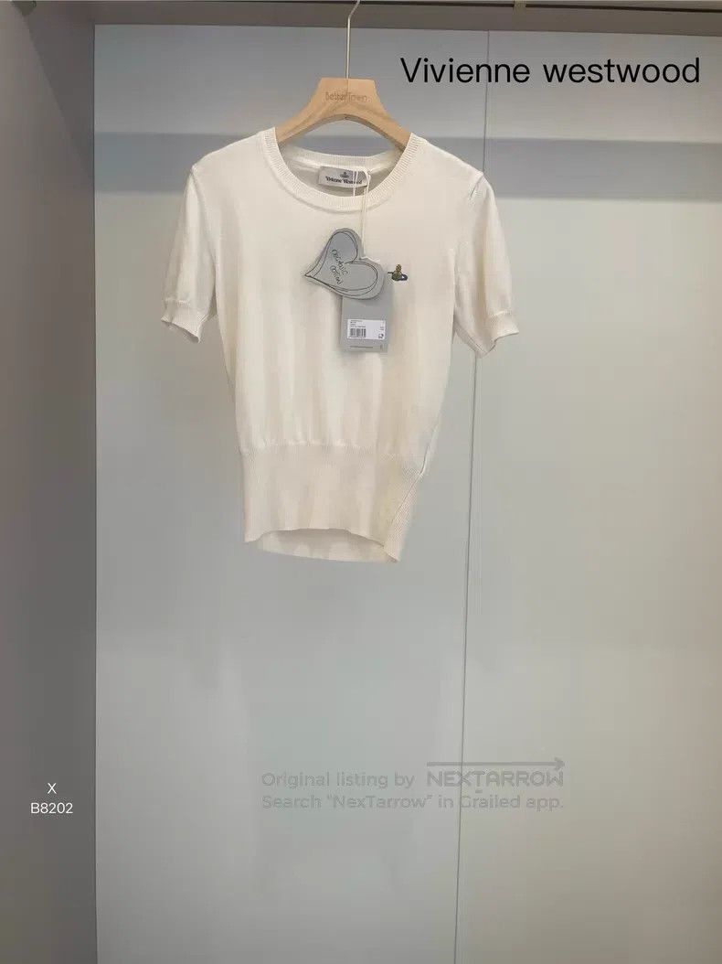 Vivienne Westwood Vivienne Westwood Beige Cotton T-Shirt Size S / US 4 / IT 40 - 1 Thumbnail