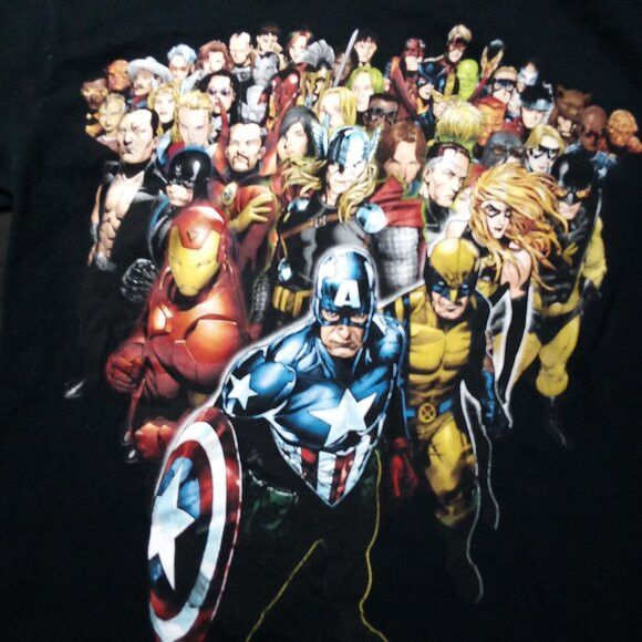 Mad Engine × Marvel Comics Marvel Mad Engine Characters Portraits T-Shirt Size US S / EU 44-46 / 1 - 1 Thumbnail
