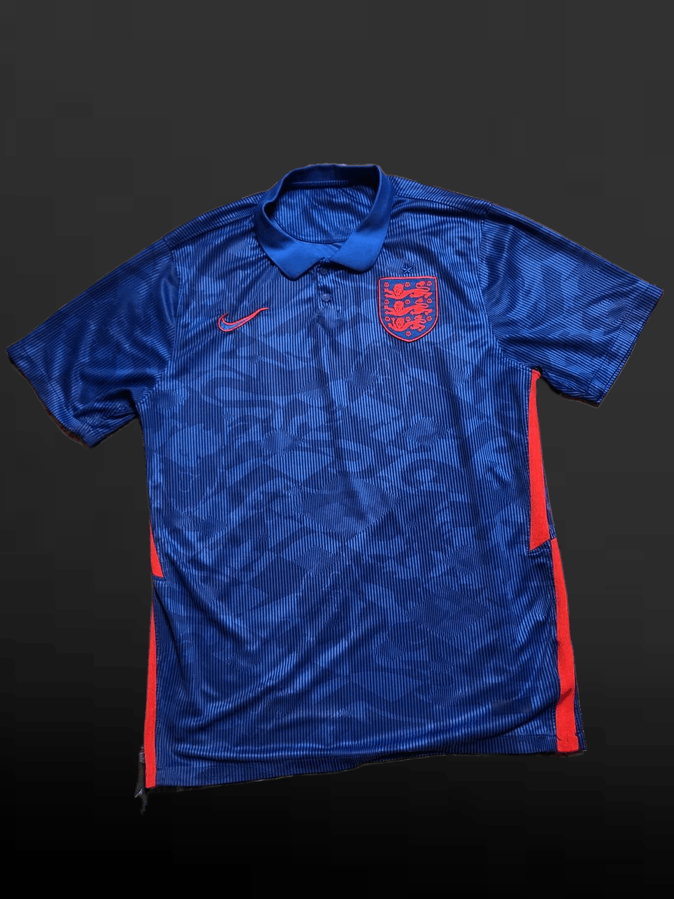 Nike Nike England Football Jersey Striped Polo Size US M / EU 48-50 / 2 - 1 Thumbnail