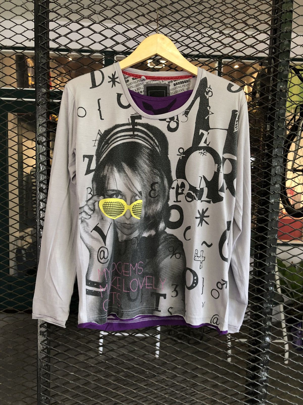 If Six Was Nine × Japanese Brand × Le Grande Bleu (L.G.B.) CATHYS CLOSET MY POEMS MAKE LOVELY GIFTS LONG SLEEVE Size US L / EU 52-54 / 3 - 1 Thumbnail